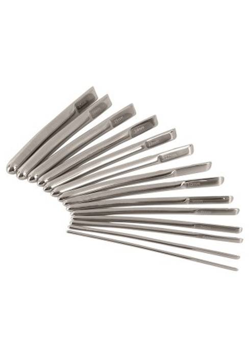 Penisplugg Steel Dilator Set 14 delar