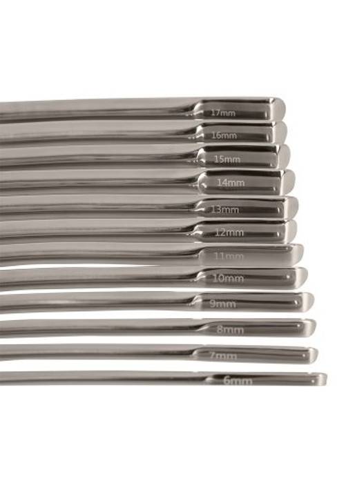 Penisplugg Steel Dilator Set 14 delar