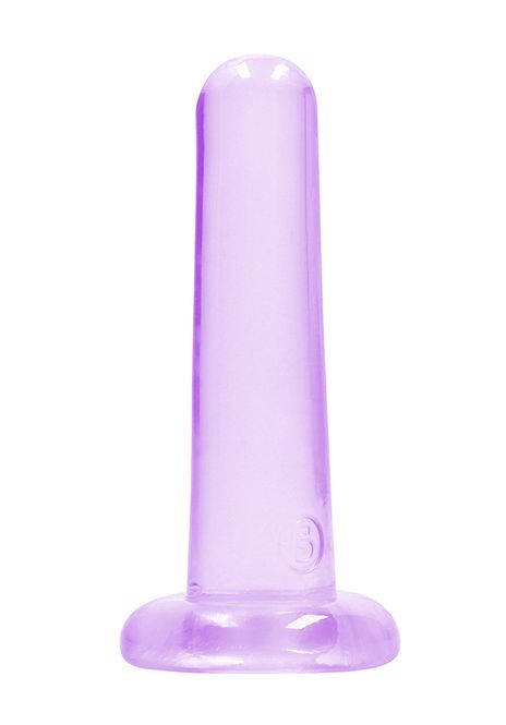 Huvudbild Crystal Clear non realistic dildo 13 cm, Purple