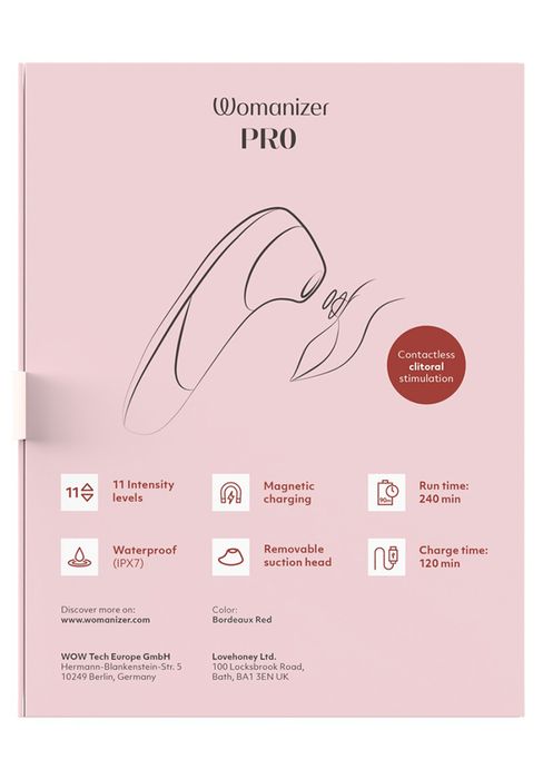 Womanizer Pro, Red
