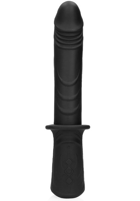 Ouch! Handheld Silicone Vibrating Flexible Dildo