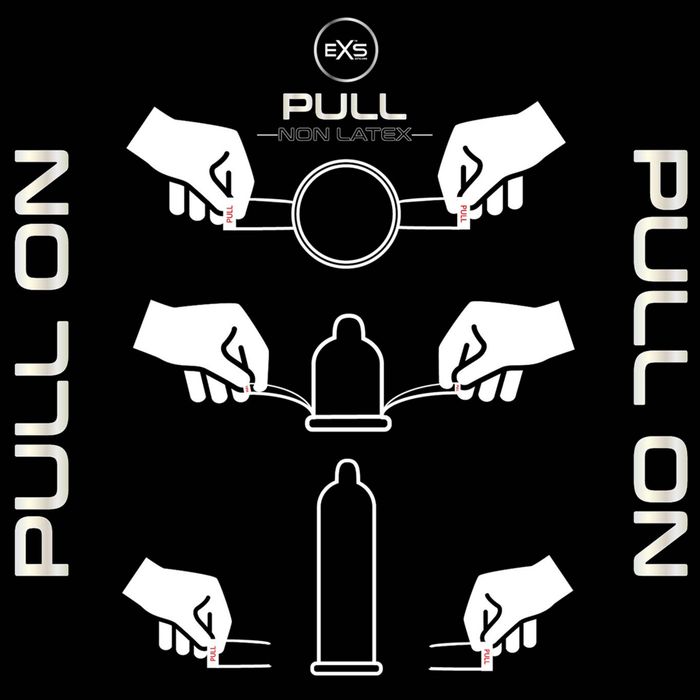 EXS Pull Non Latex Kondomer - 6 pack