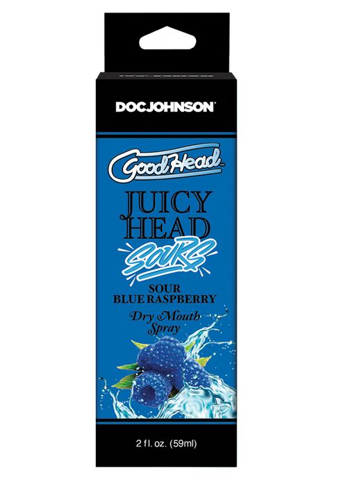 Juicy Head Dry Mouth Spray Blue Raspberry, 59 ml